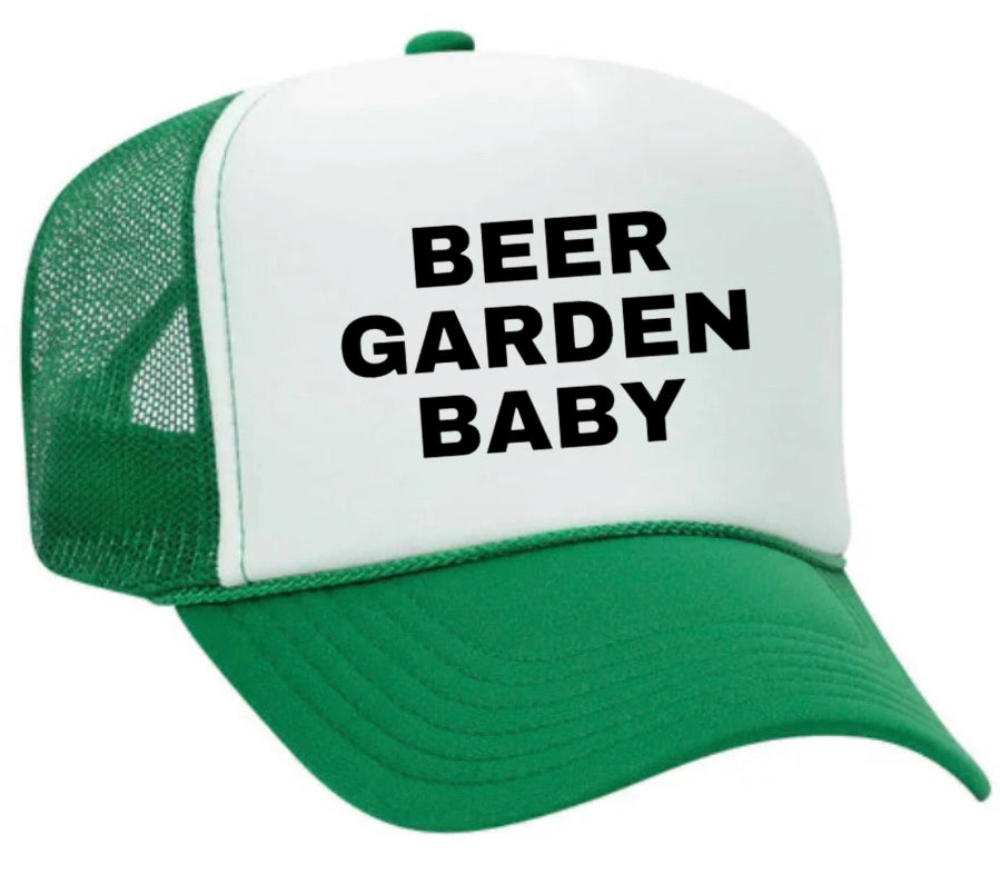 Beer Garden Baby Trucker Hat Uncle Bekah’s Inappropriate Trucker Hats