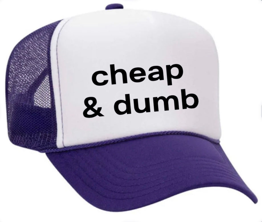 Cheap and Dumb Trucker Hat Uncle Bekah’s Inappropriate Trucker Hats