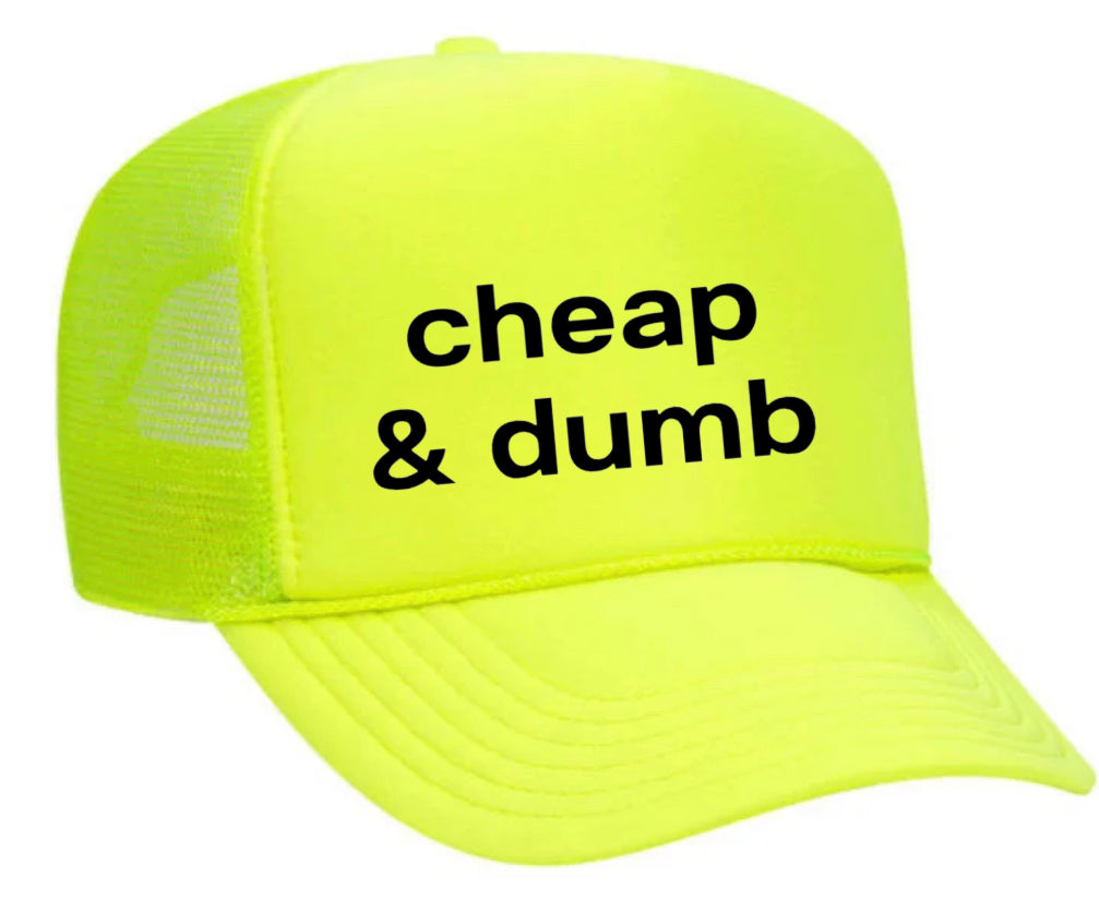 Cheap and Dumb Trucker Hat Uncle Bekah’s Inappropriate Trucker Hats