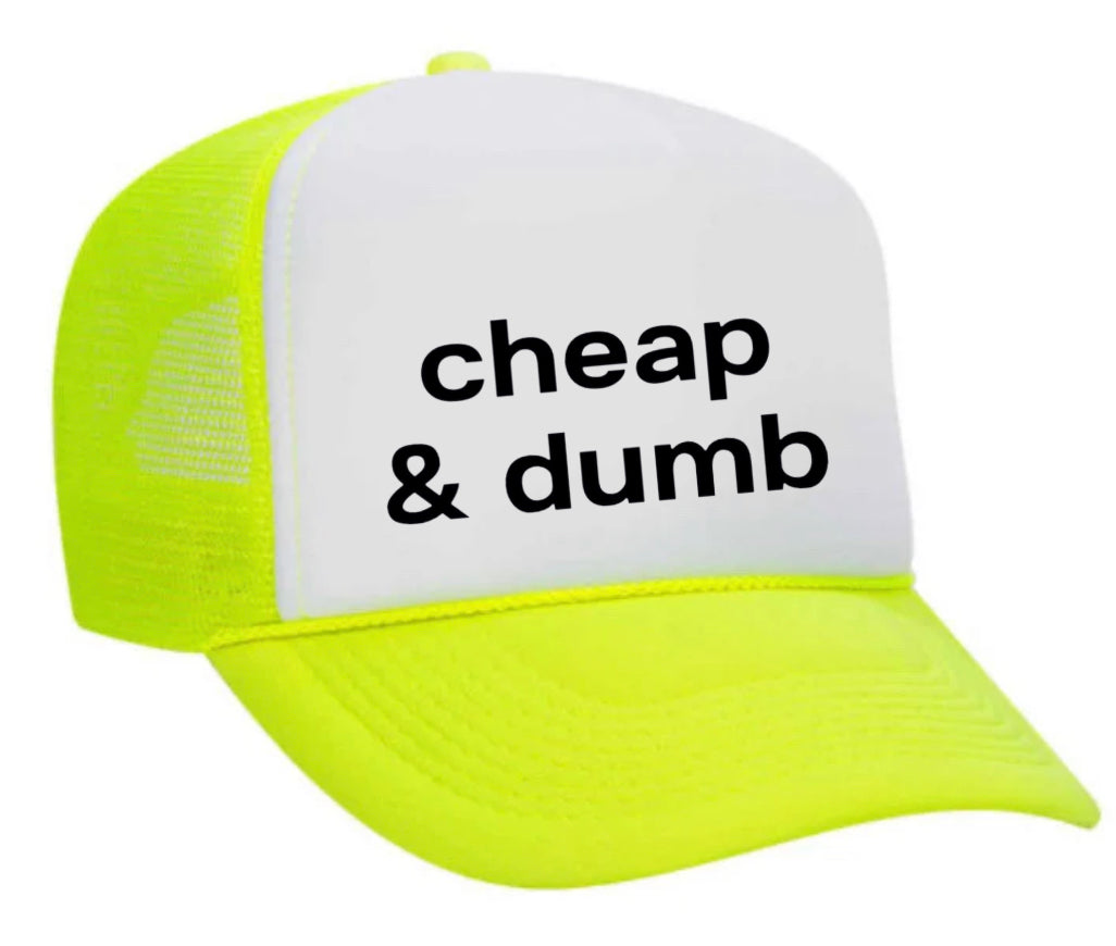 Cheap and Dumb Trucker Hat Uncle Bekah’s Inappropriate Trucker Hats