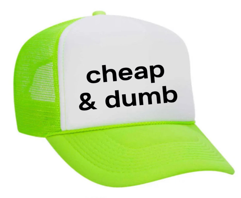 Cheap and Dumb Trucker Hat Uncle Bekah’s Inappropriate Trucker Hats