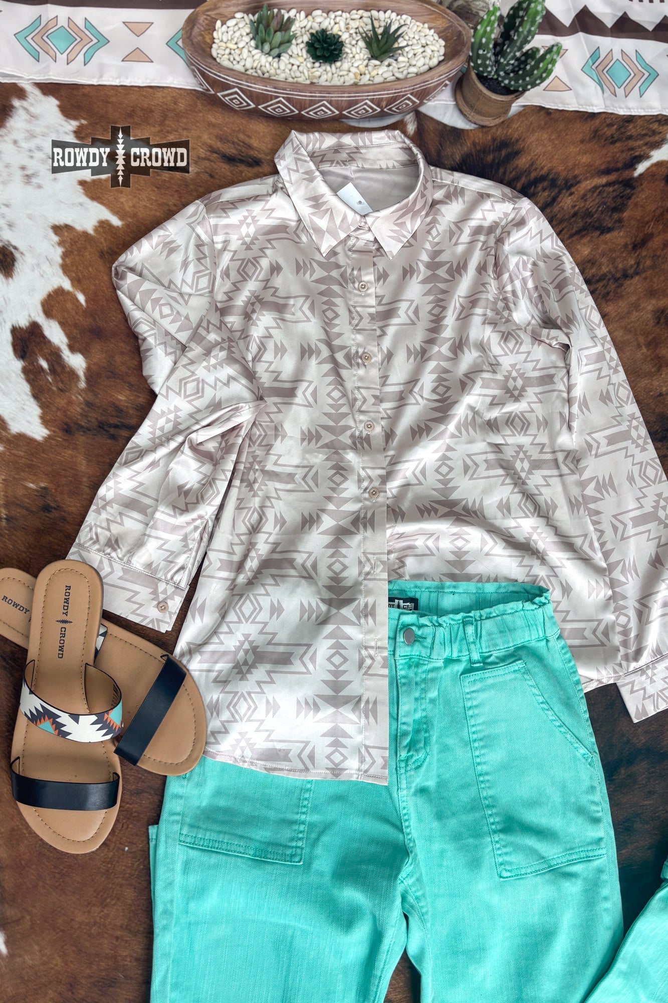 Shiner Silky Western Button Up