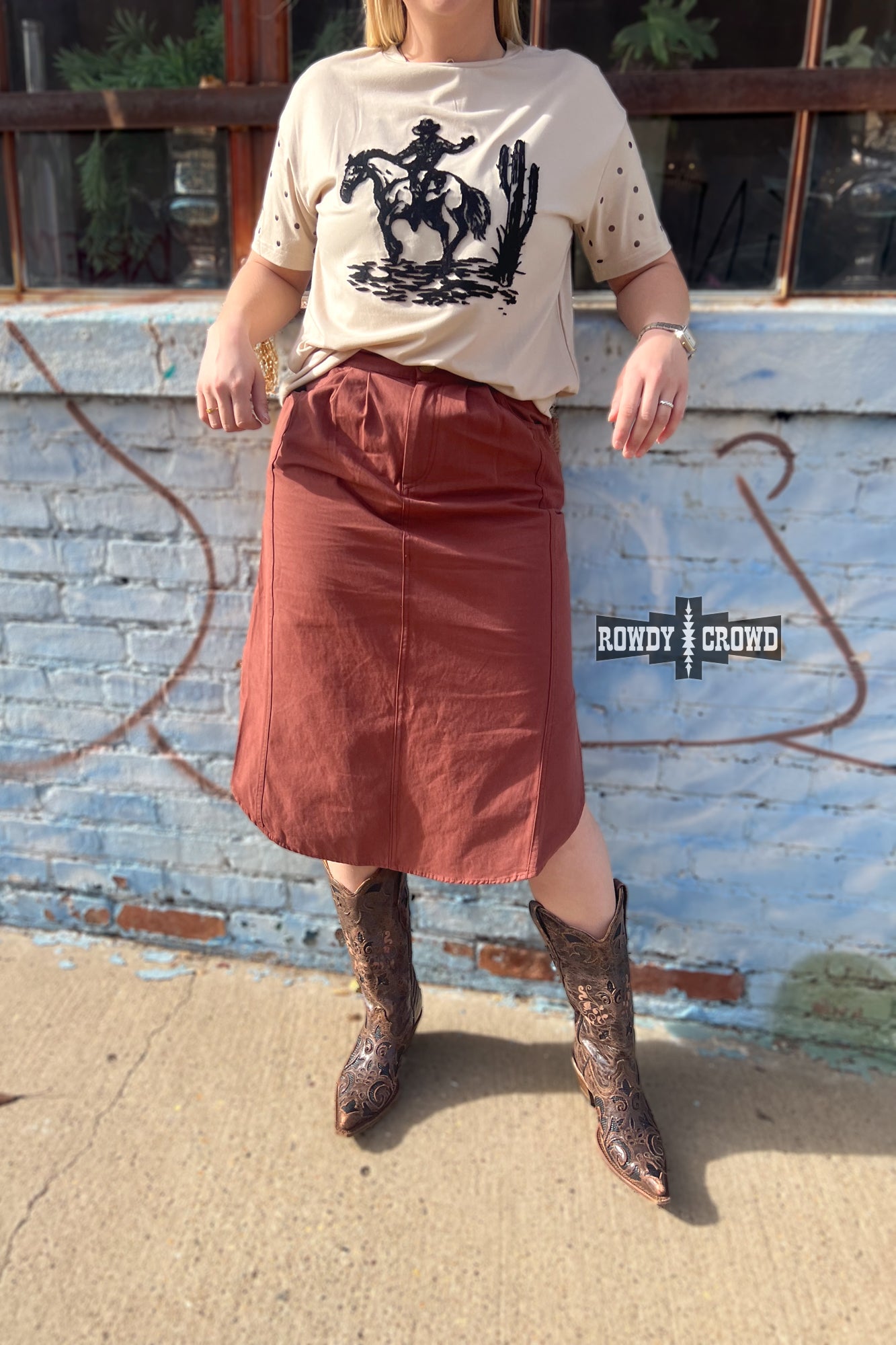 Sweetwater Western Sack Skirt