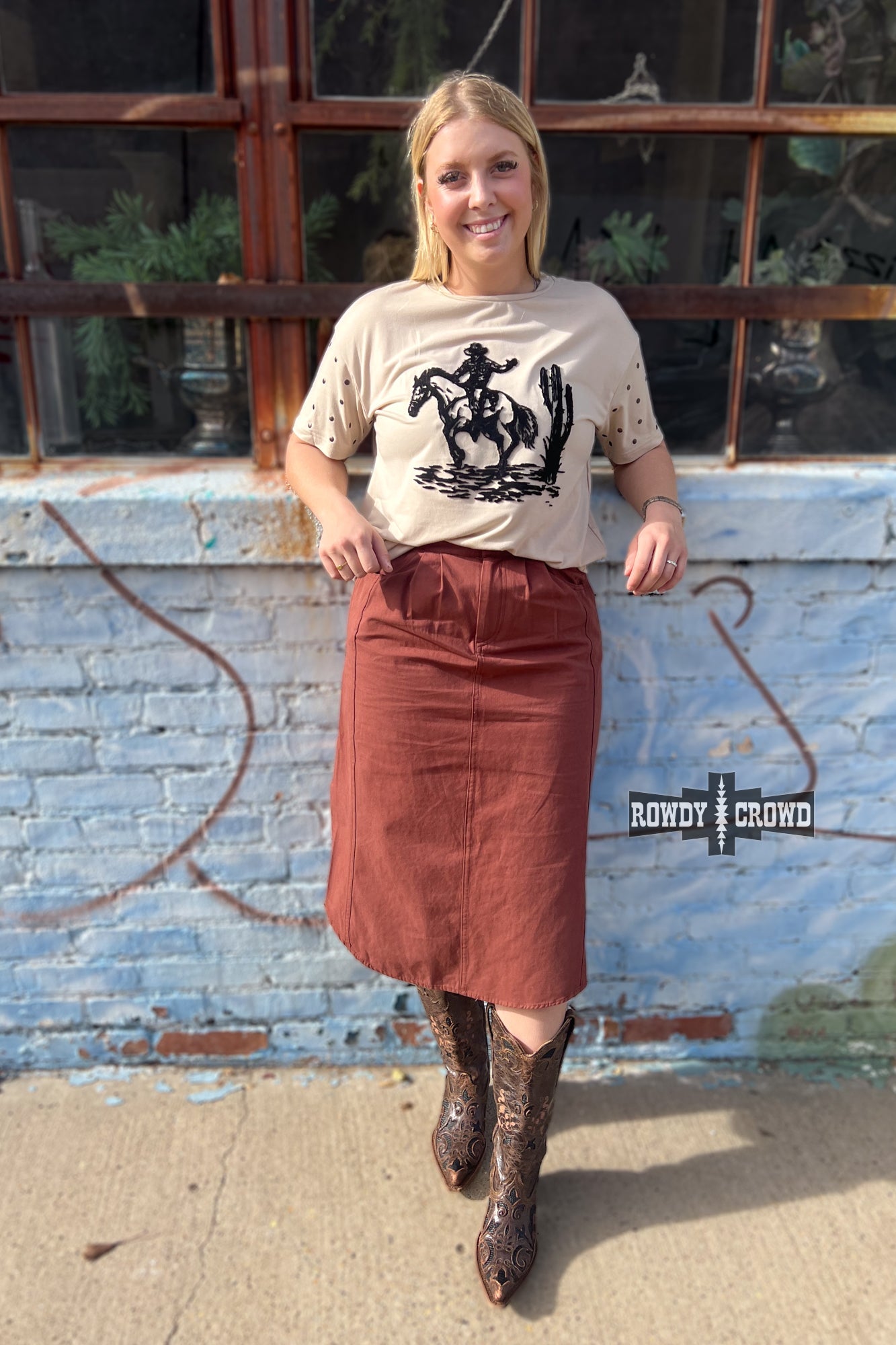 Sweetwater Western Sack Skirt