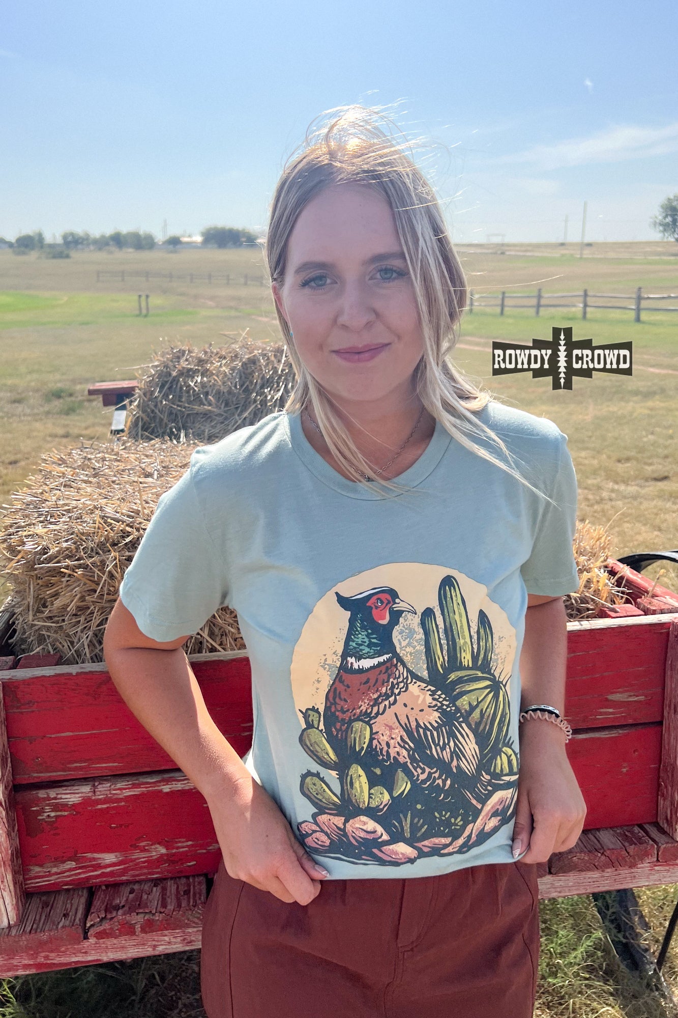 Pheasant Run Western T-Shirt