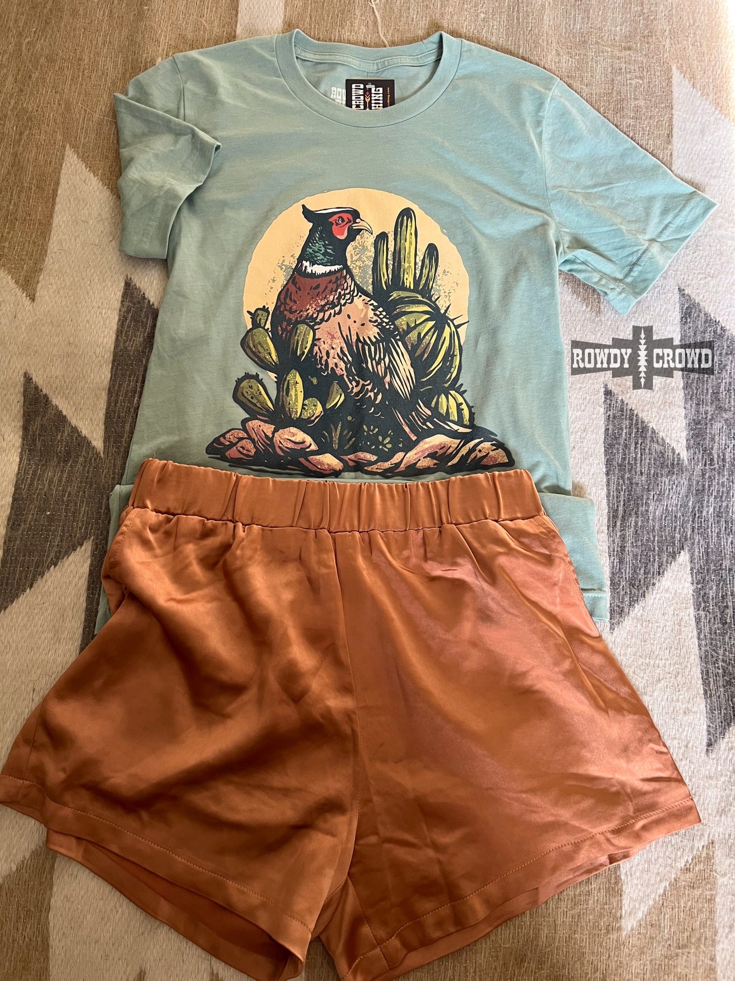 Pheasant Run Western T-Shirt