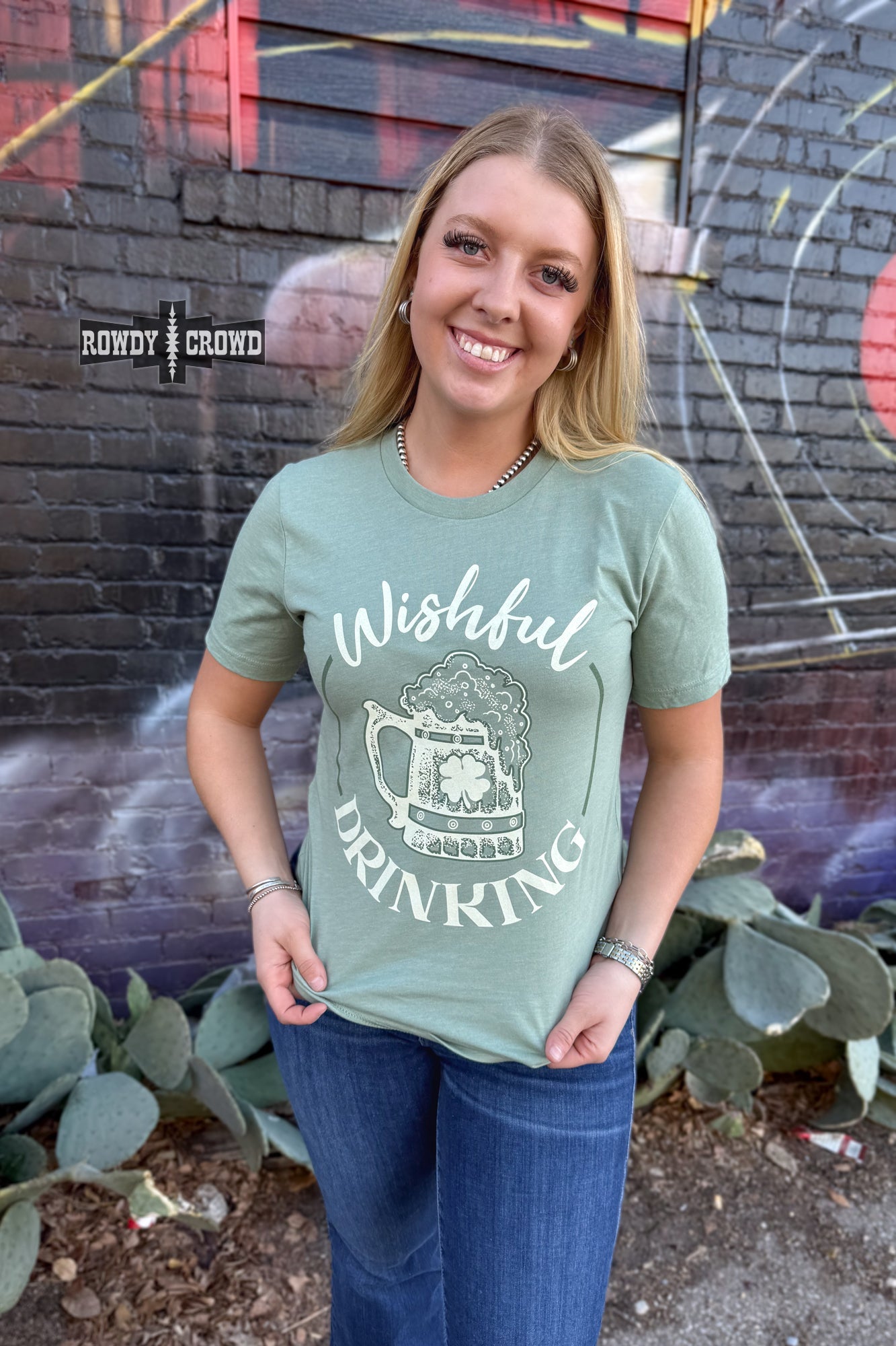 Wishful Drinking Western T-shirt