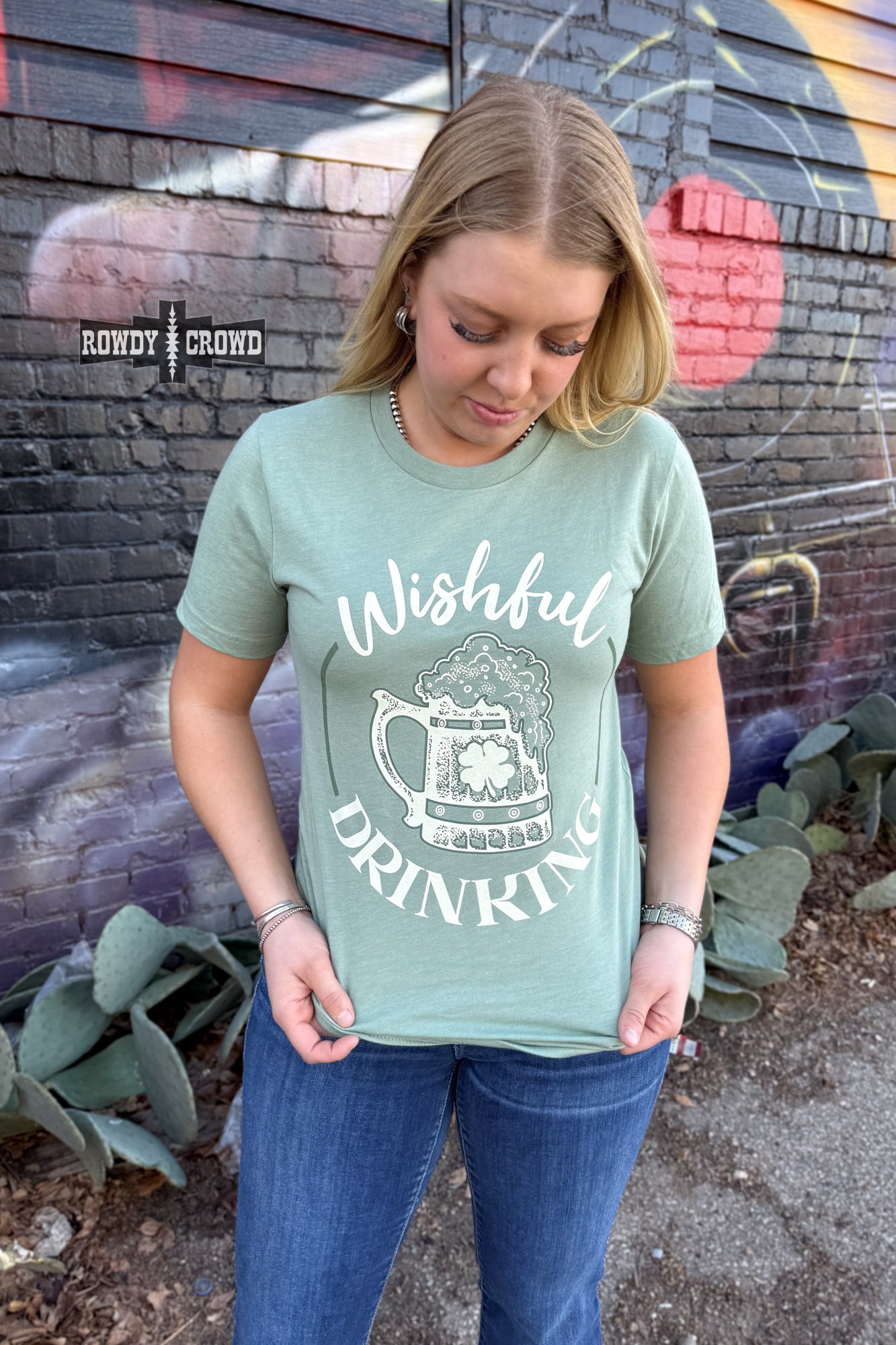 Wishful Drinking Western T-shirt