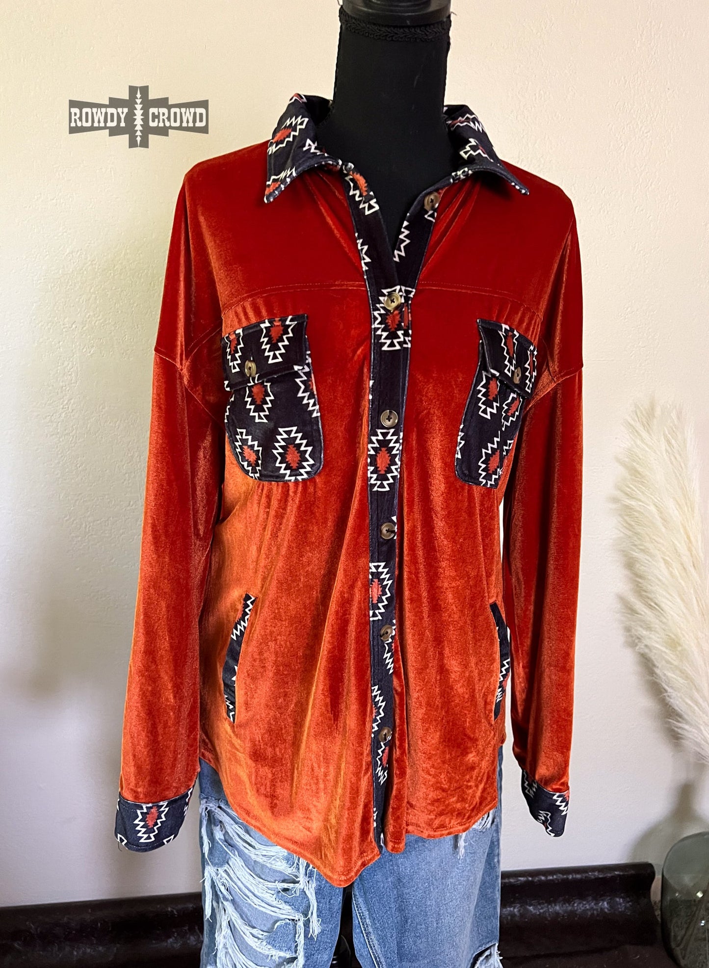 Hope Ranch Western Shacket