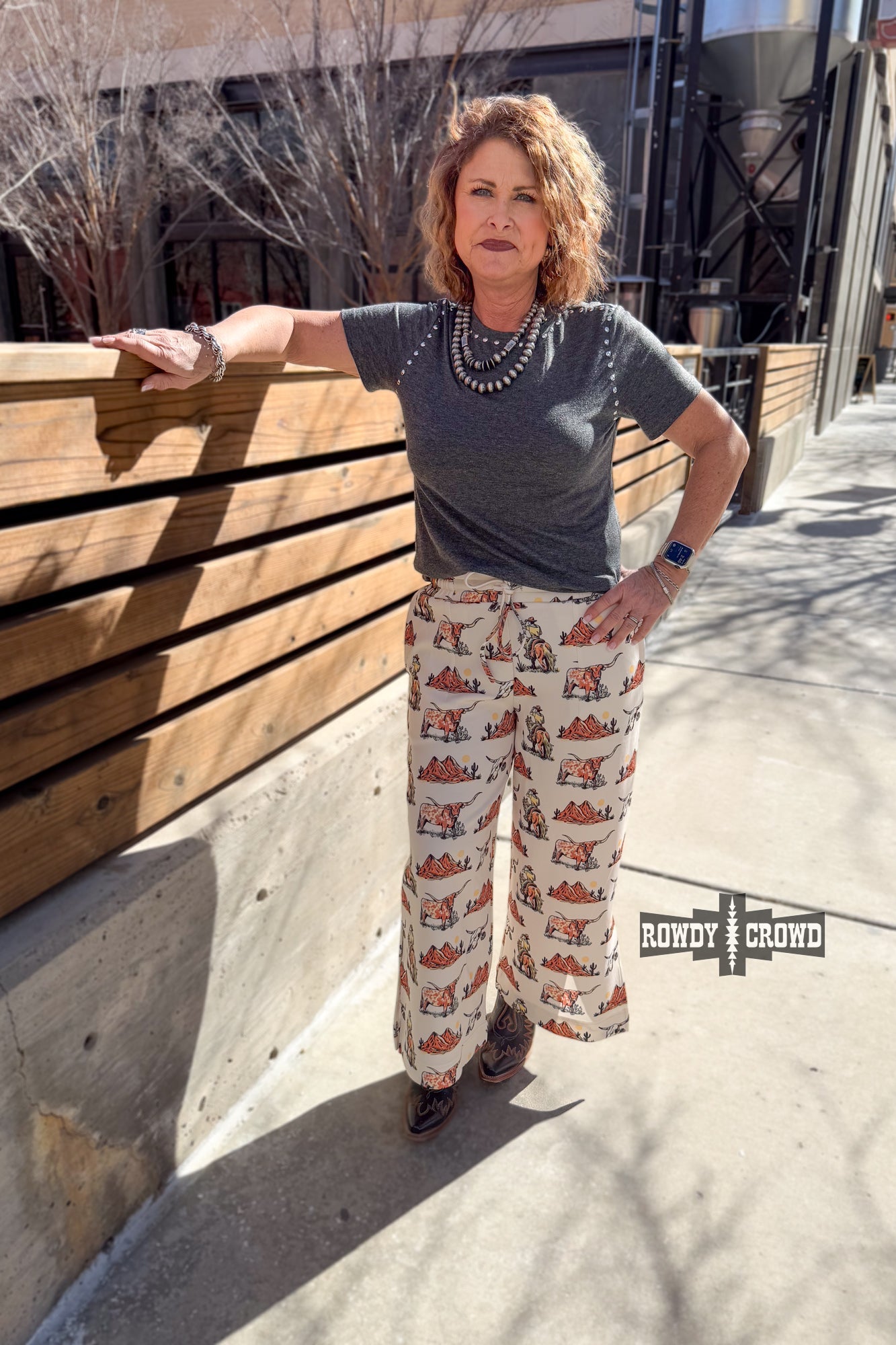 Tapaderos Western Pants