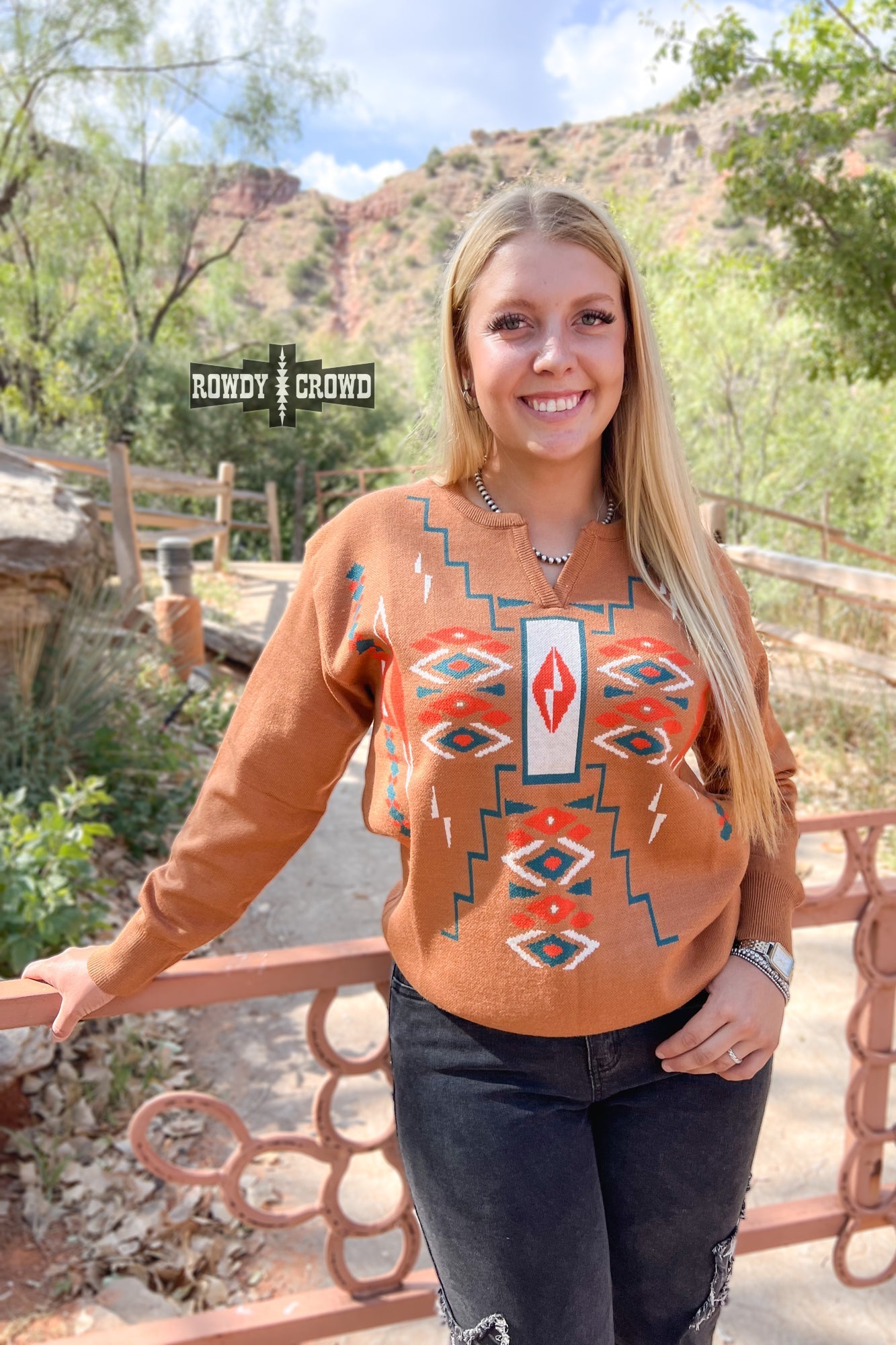 Stanton Western Sweater Rowdy Crowd Clothing
