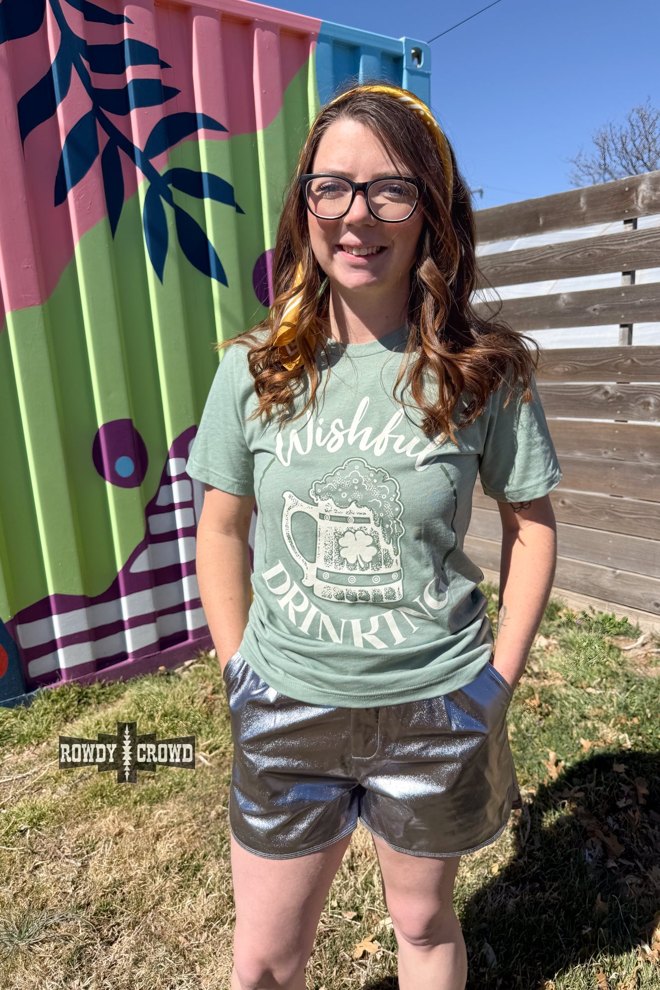 Wishful Drinking Western T-shirt