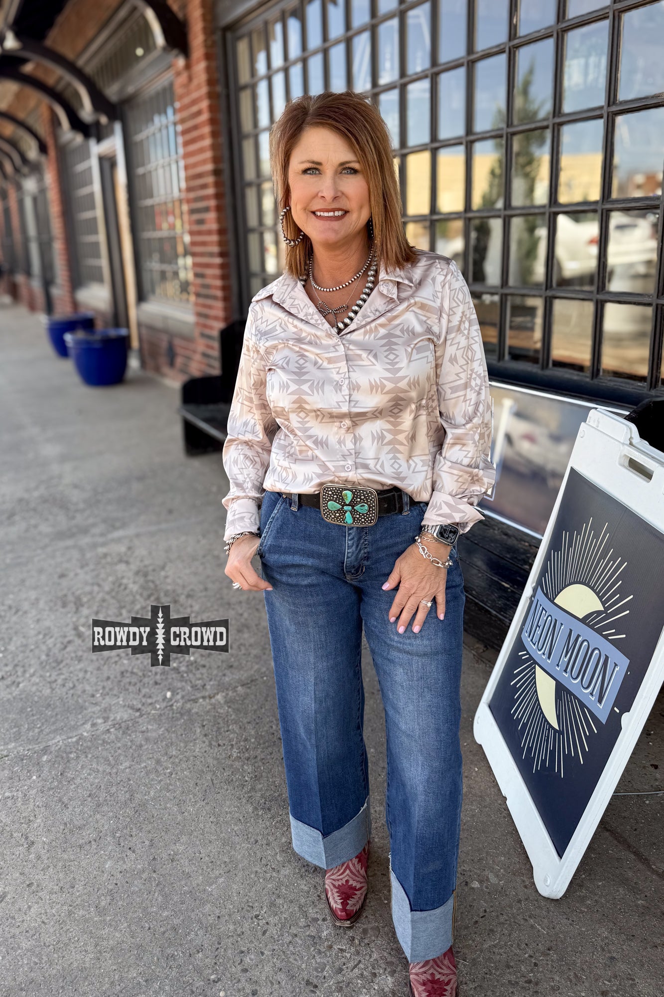 Shiner Silky Western Button Up