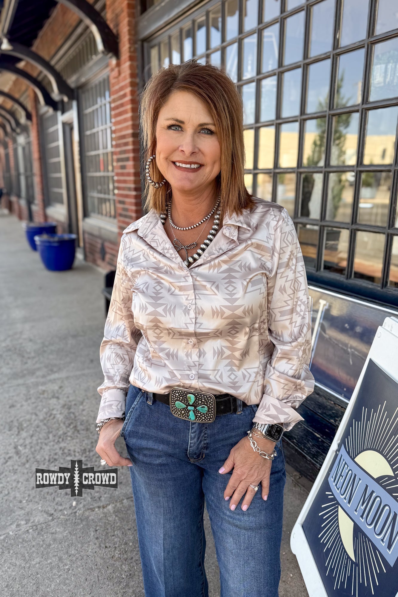 Shiner Silky Western Button Up