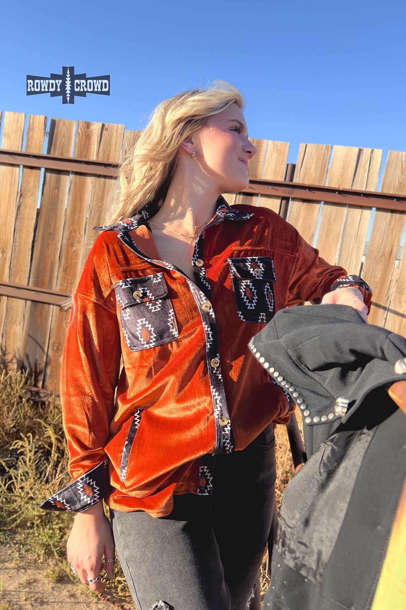 Hope Ranch Western Shacket