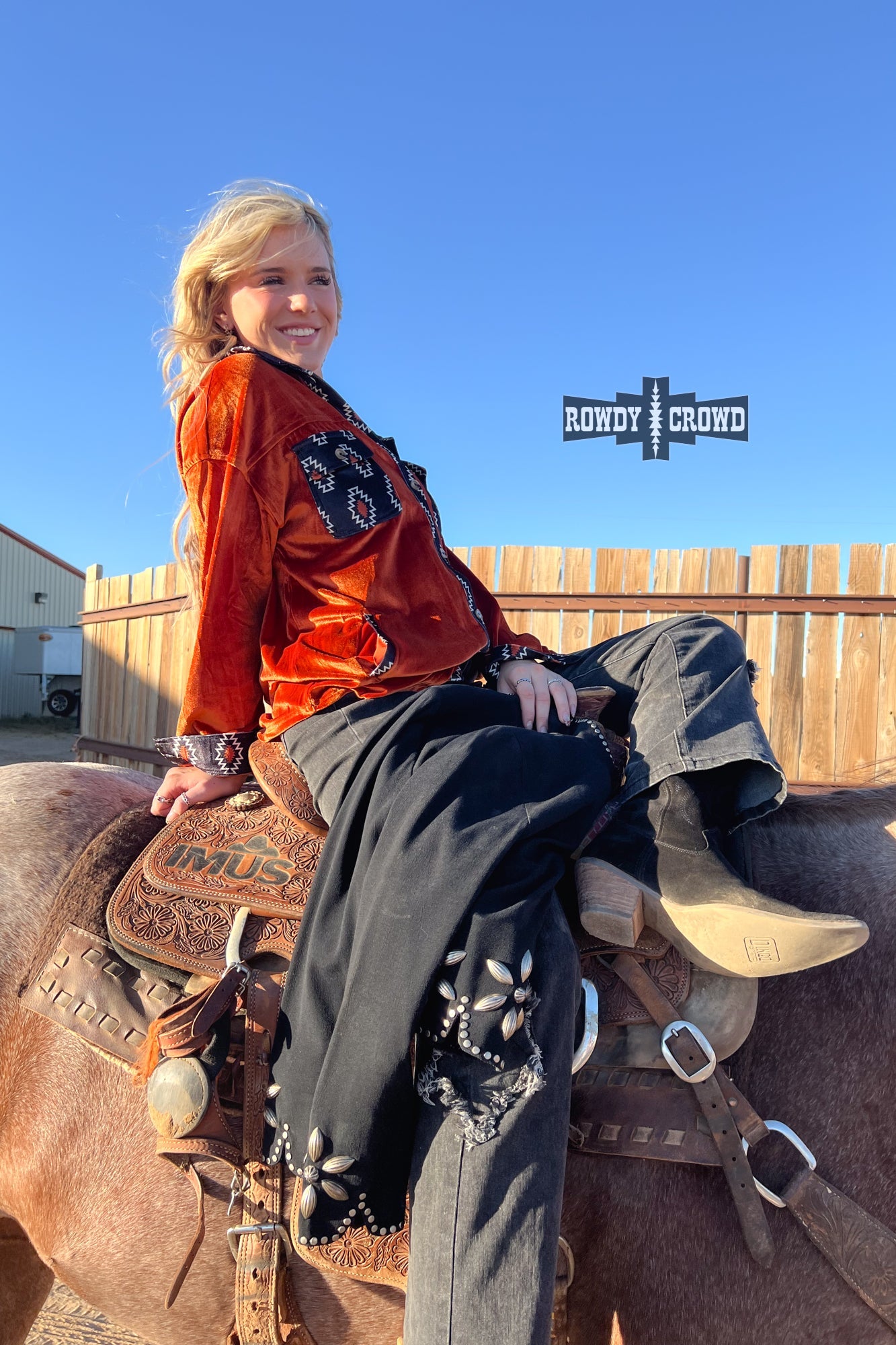 Hope Ranch Western Shacket