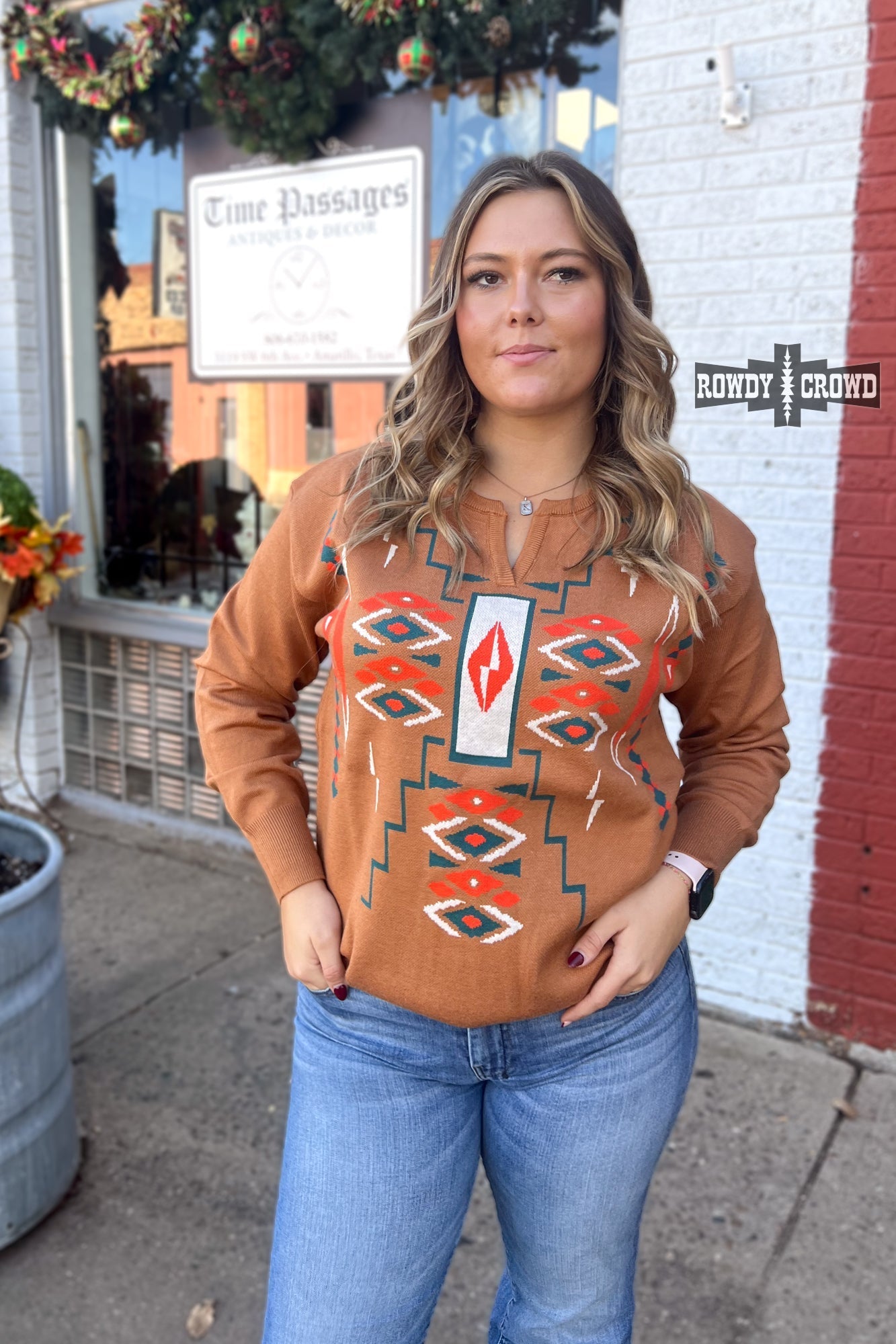 Stanton Western Sweater Rowdy Crowd Clothing