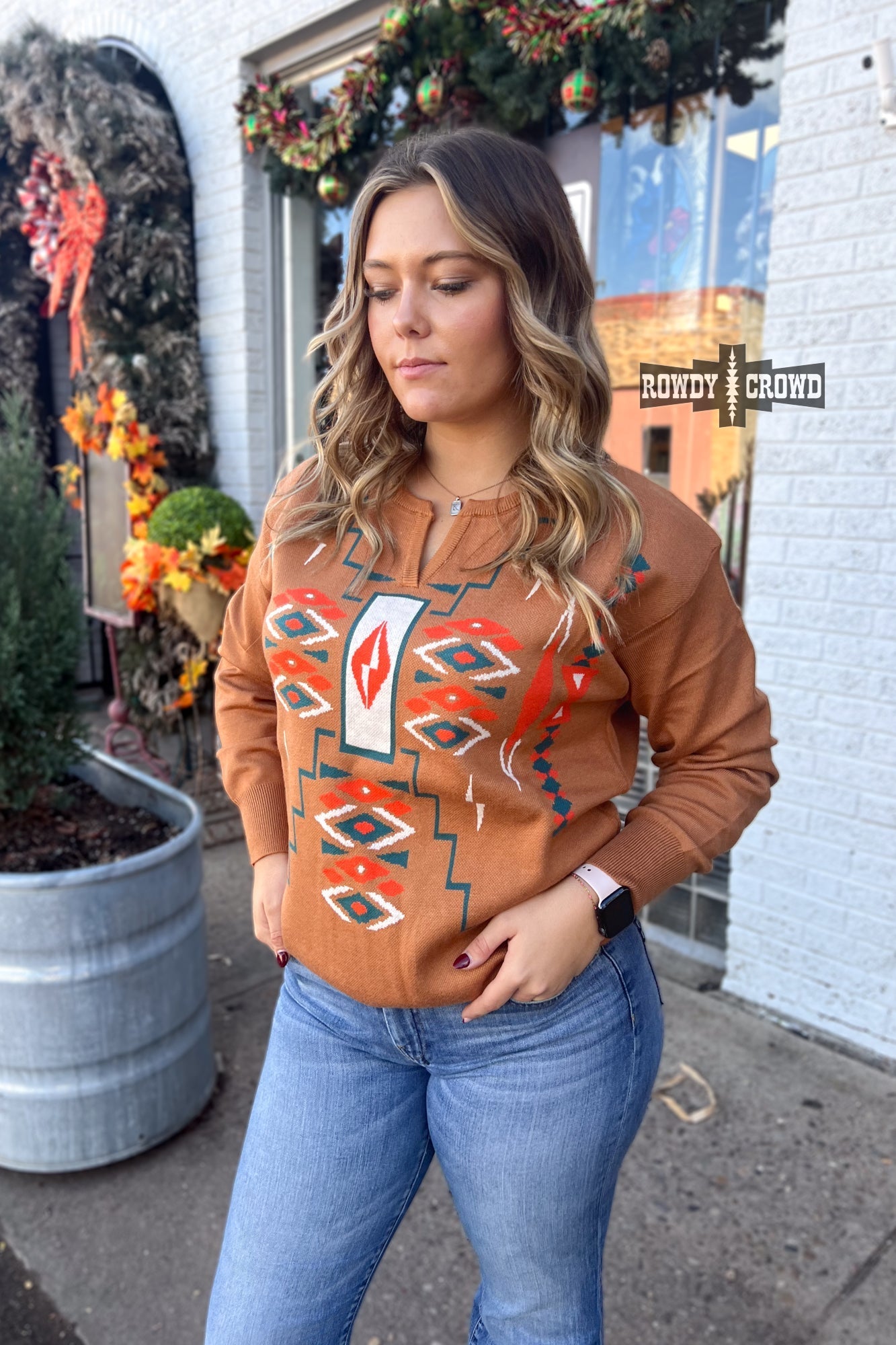 Stanton Western Sweater Rowdy Crowd Clothing
