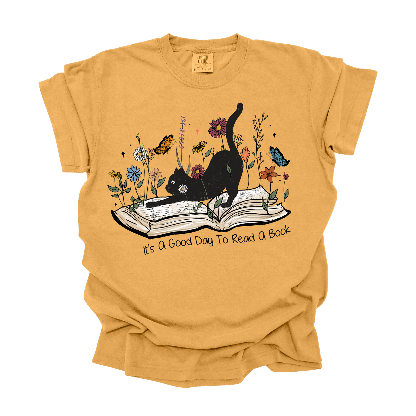 It's a Good Day To Read A Book Graphic T-shirt Tea Shirt Shoppe