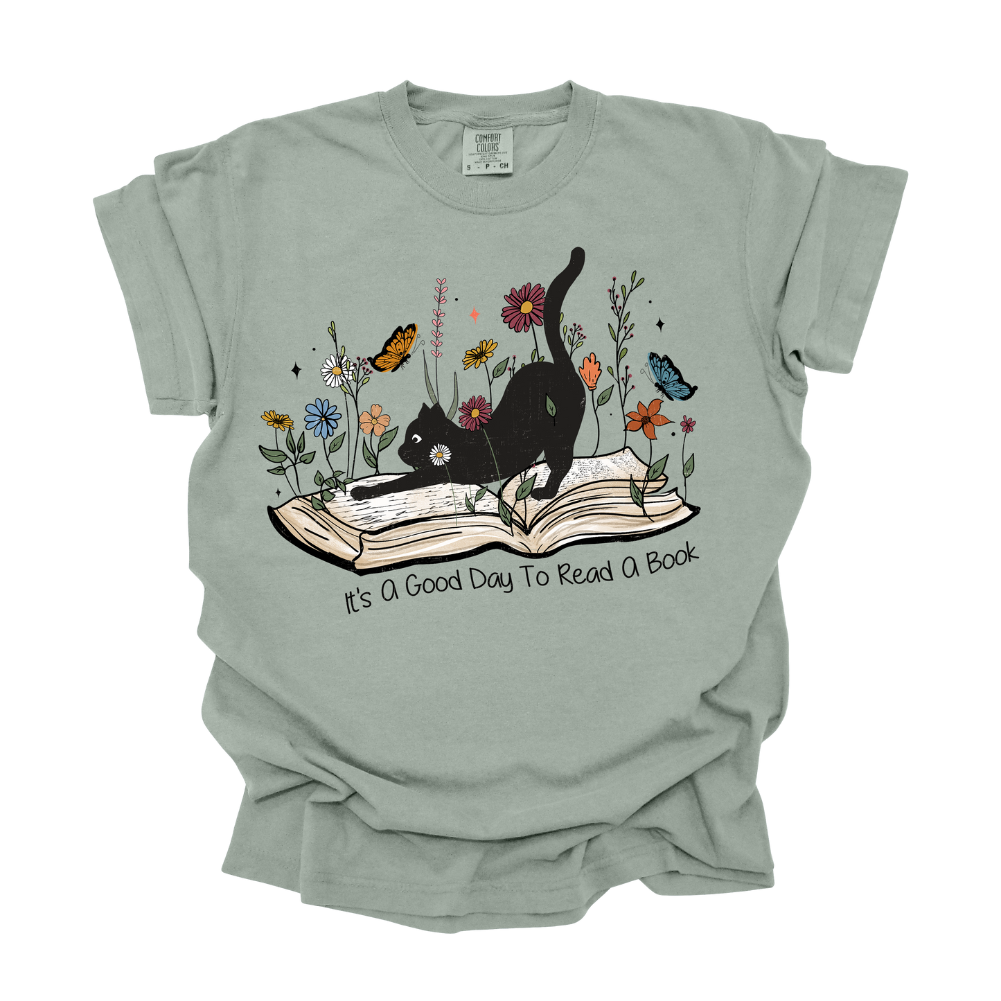 It's a Good Day To Read A Book Graphic T-shirt Tea Shirt Shoppe