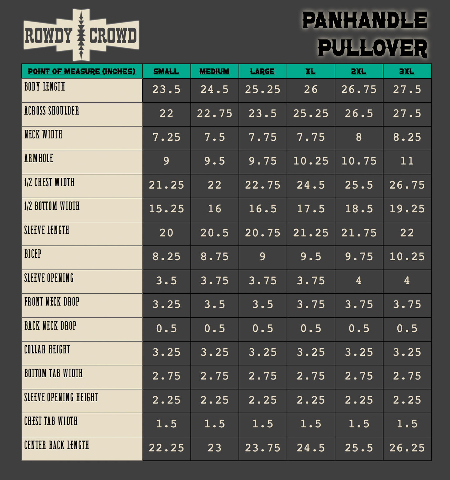Panhandle Western Pullover