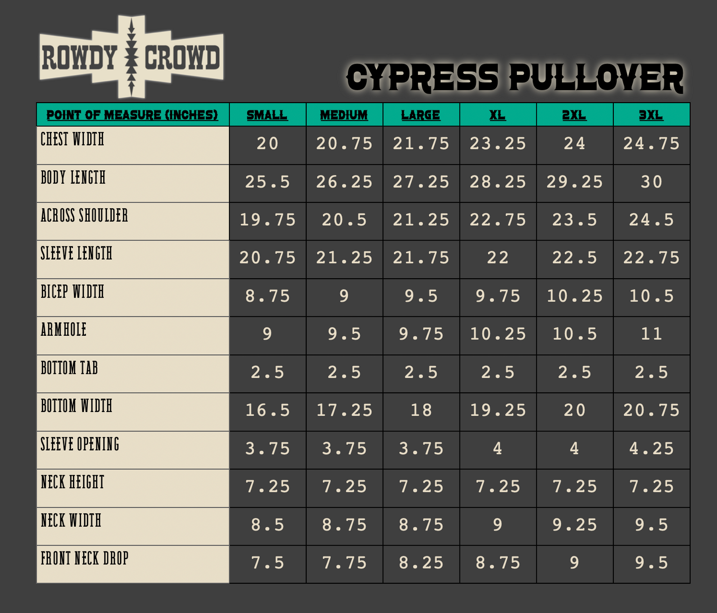 Cypress Western Pullover