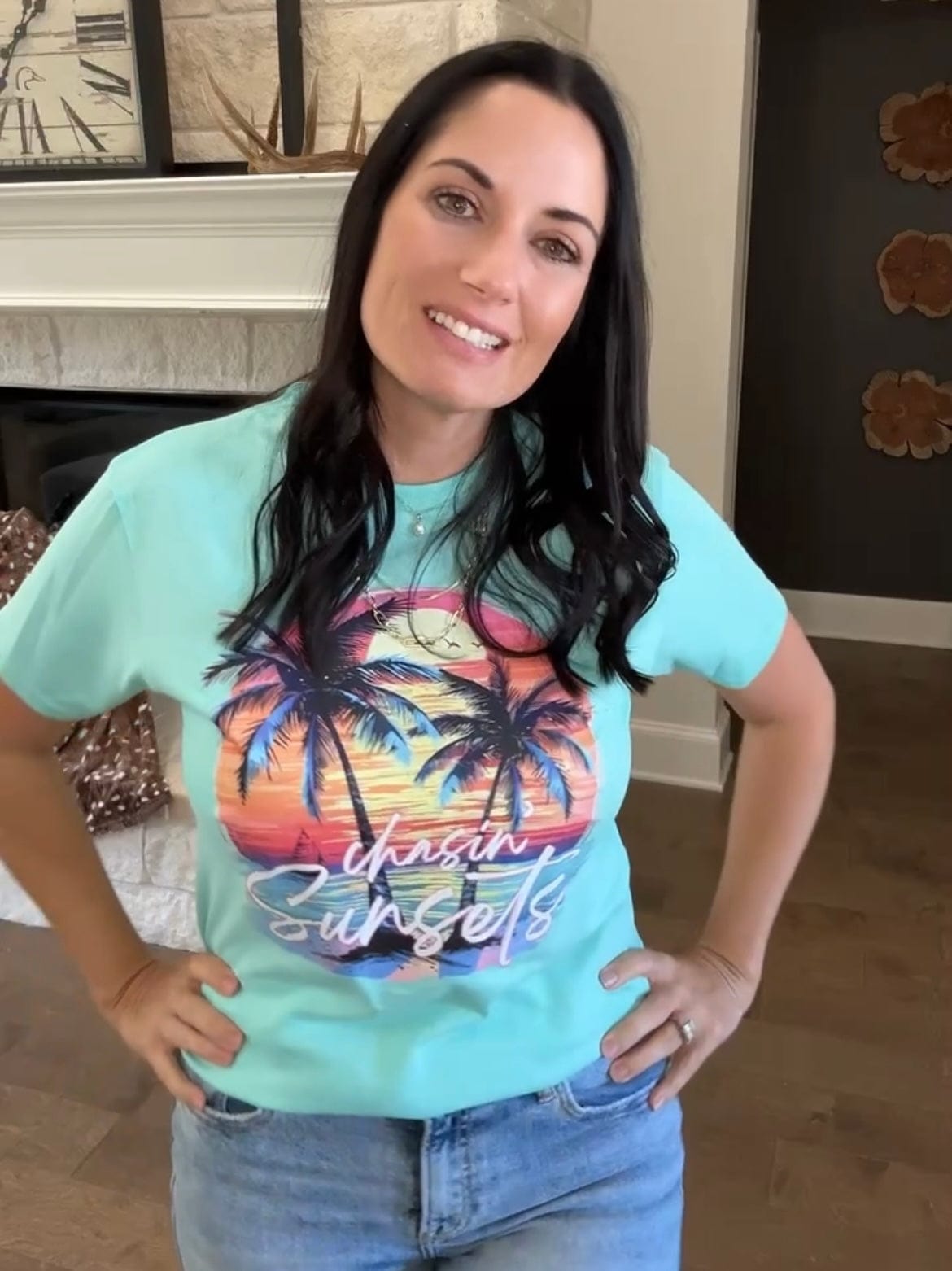 Chasin Sunsets Graphic T-Shirt Envy Stylz Boutique