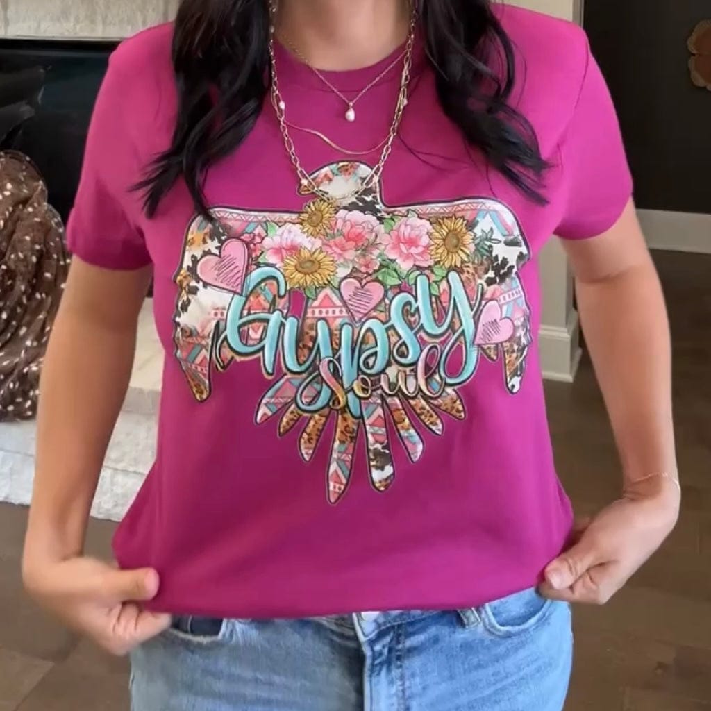 Gypsy Soul Graphic T-Shirt Envy Stylz Boutique