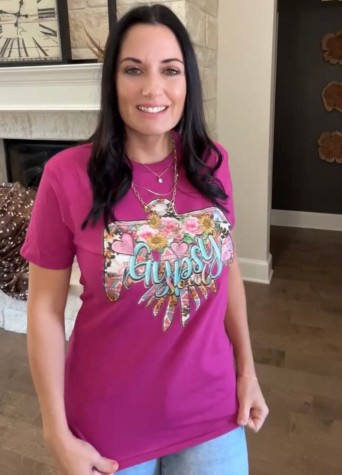 Gypsy Soul Graphic T-Shirt Envy Stylz Boutique