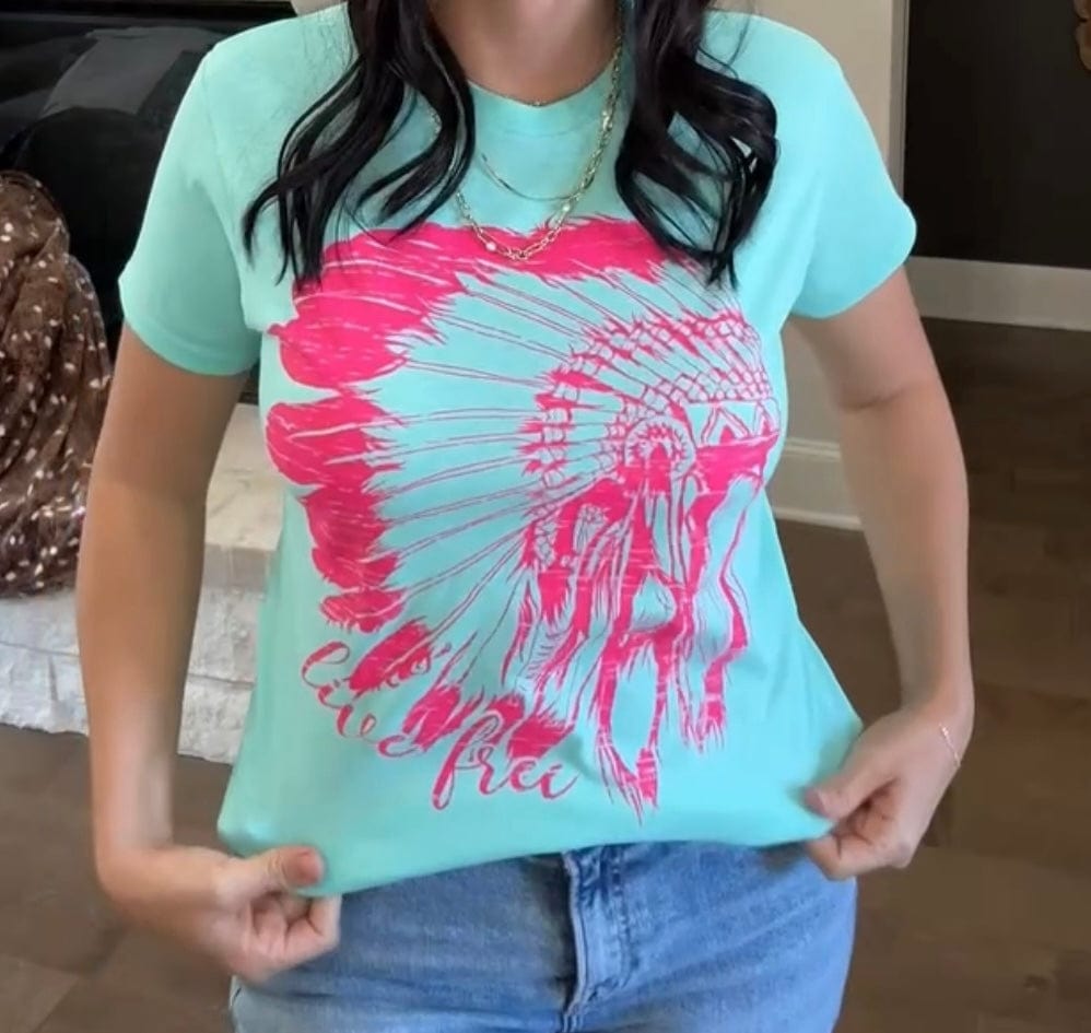 Live Free Graphic T-Shirt Envy Stylz Boutique