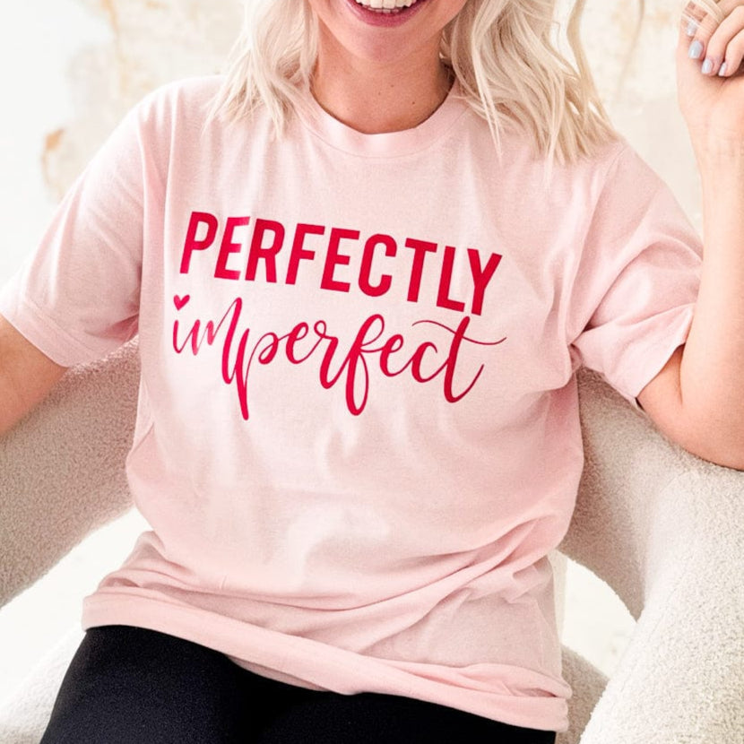 Perfectly Imperfect Graphic Tee T-shirt Envy Stylz Boutique