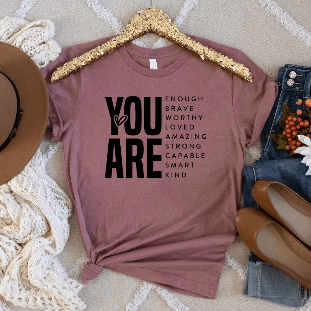 YOU ARE Graphic Tee T-SHirt Envy Stylz Boutique