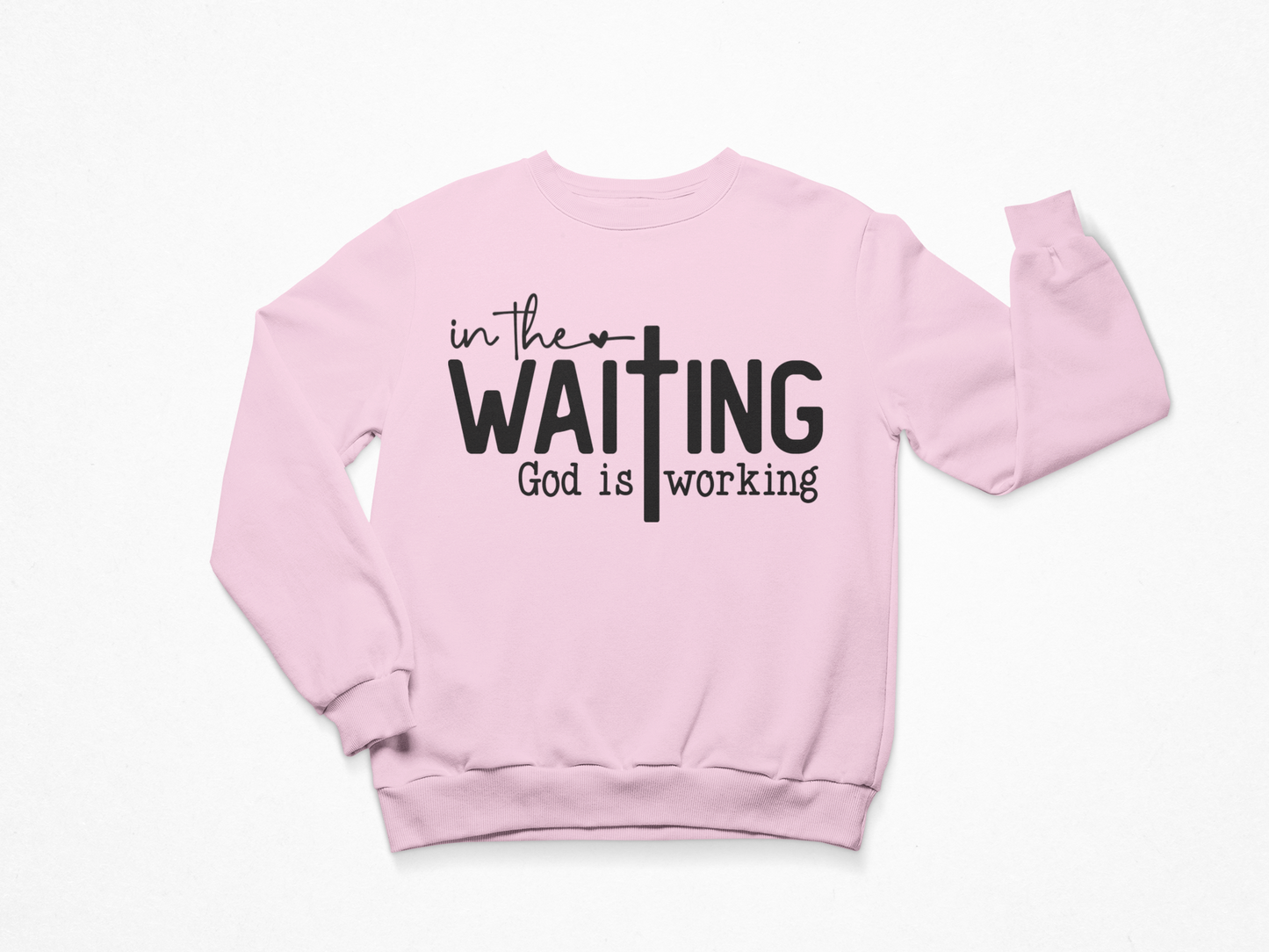 In The Waiting Graphic Sweatshirt Tea Shirt Shoppe