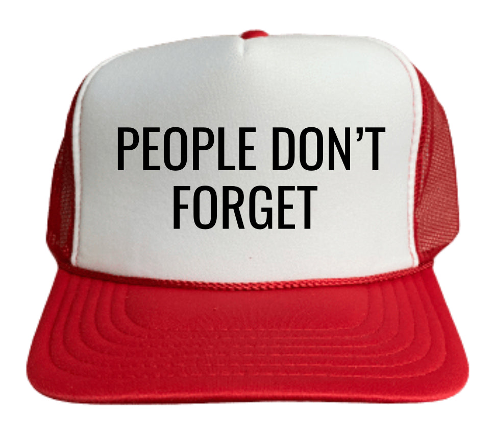 People Don’t Forget Trucker Hat Uncle Bekah’s Inappropriate Trucker Hats