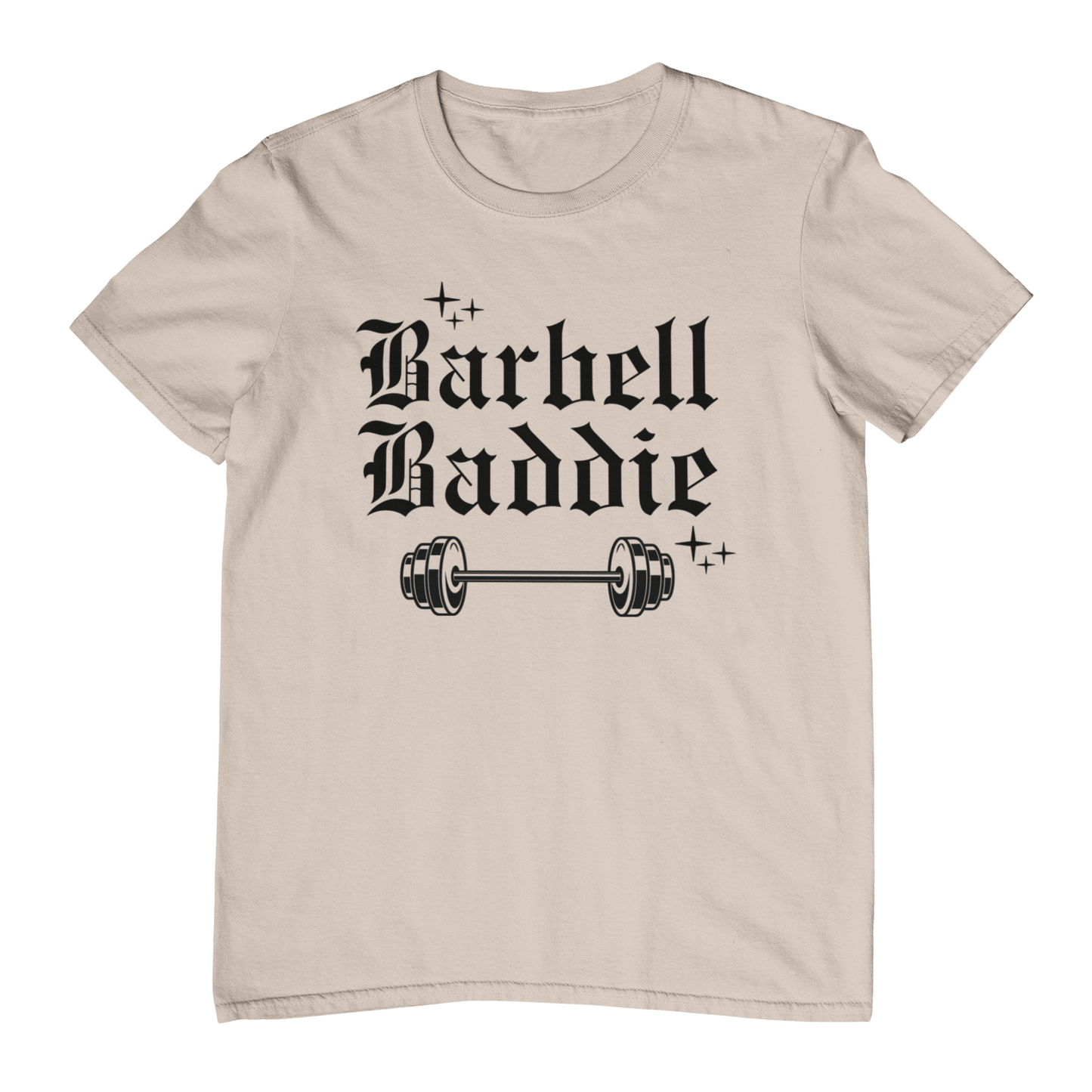 Barbell Baddie Graphic T-Shirt Tea Shirt Shoppe