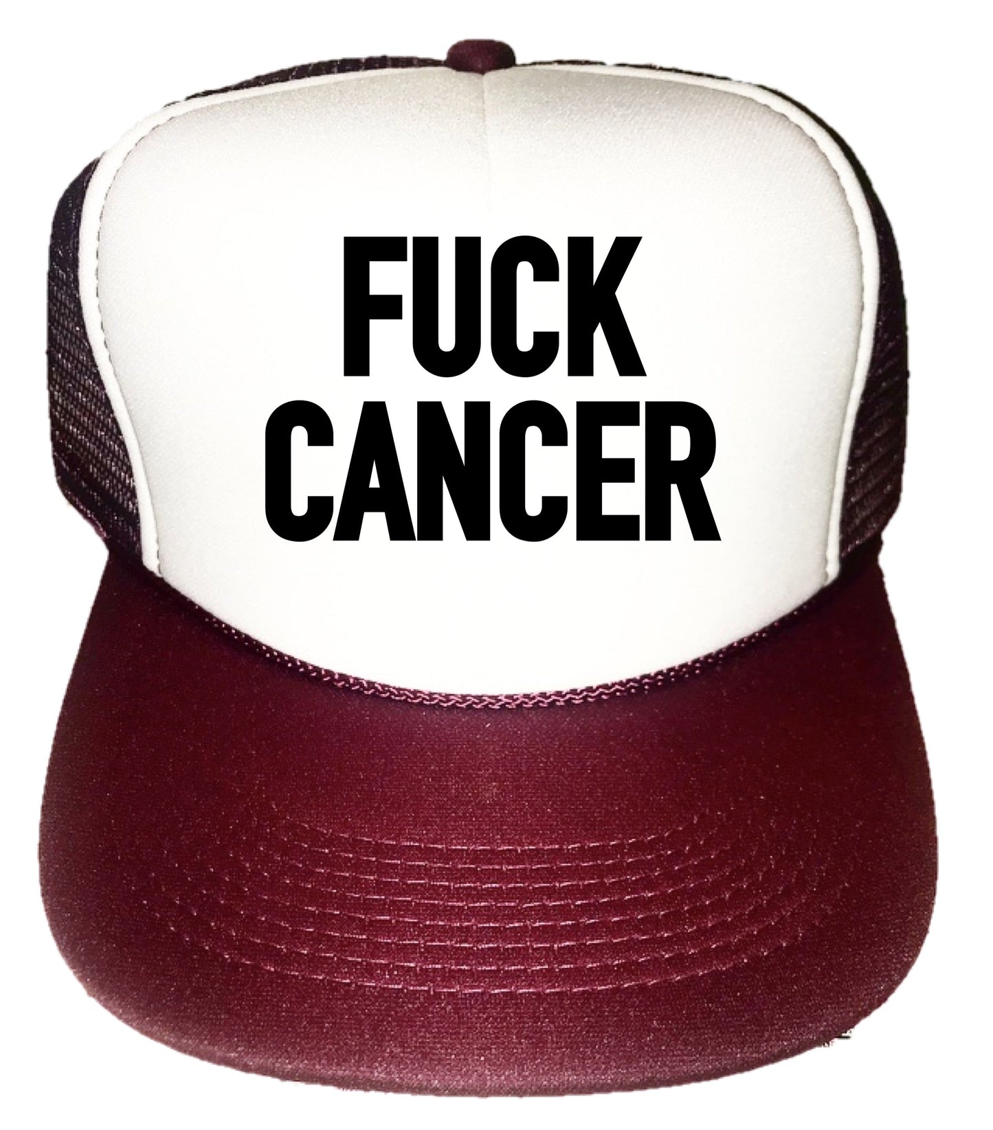 Fuck Cancer Trucker Hat Uncle Bekah’s Inappropriate Trucker Hats