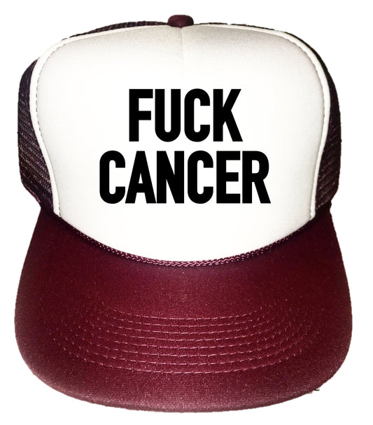 Fuck Cancer Trucker Hat Uncle Bekah’s Inappropriate Trucker Hats