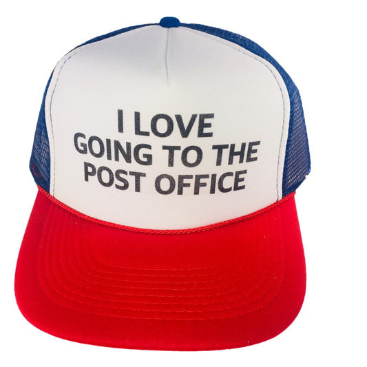 I Love Going to the Post Office Trucker Hat Uncle Bekah’s Inappropriate Trucker Hats