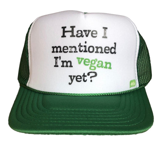I’m Vegan Trucker Hat Uncle Bekah’s Inappropriate Trucker Hats