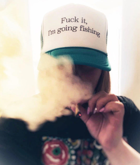 Fck It, I'm Going Fishing Trucker Hat Uncle Bekah’s Inappropriate Trucker Hats