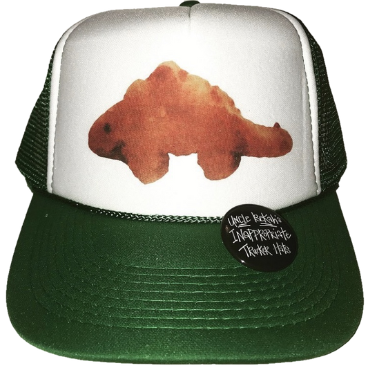 Dinosaur Chicken Nugget Trucker Hat Uncle Bekah’s Inappropriate Trucker Hats