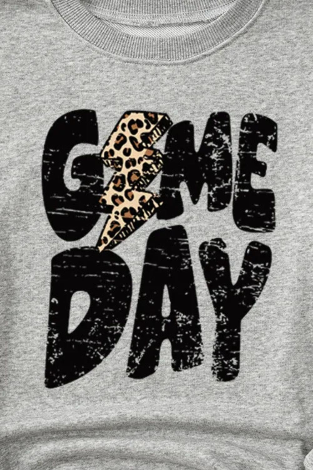 GAME DAY Football Long Sleeve Sweat shirt - Kittybear Krafts