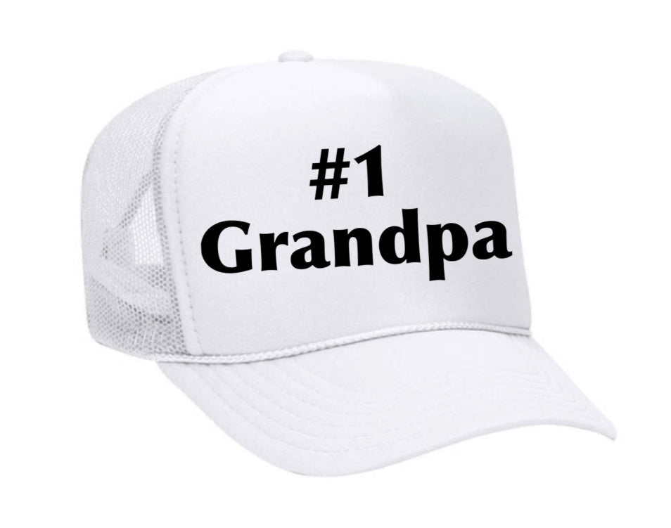 #1 Grandpa Trucker Hat Uncle Bekah’s Inappropriate Trucker Hats