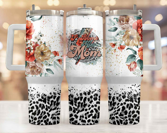 F-Bomb Kind Of Mom 40oz Tumbler Tea-Shirt Shoppe