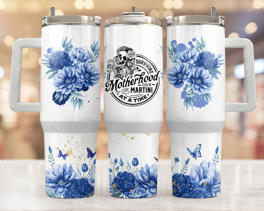 Surviving Motherhood 40oz Tumbler Tea-Shirt Shoppe