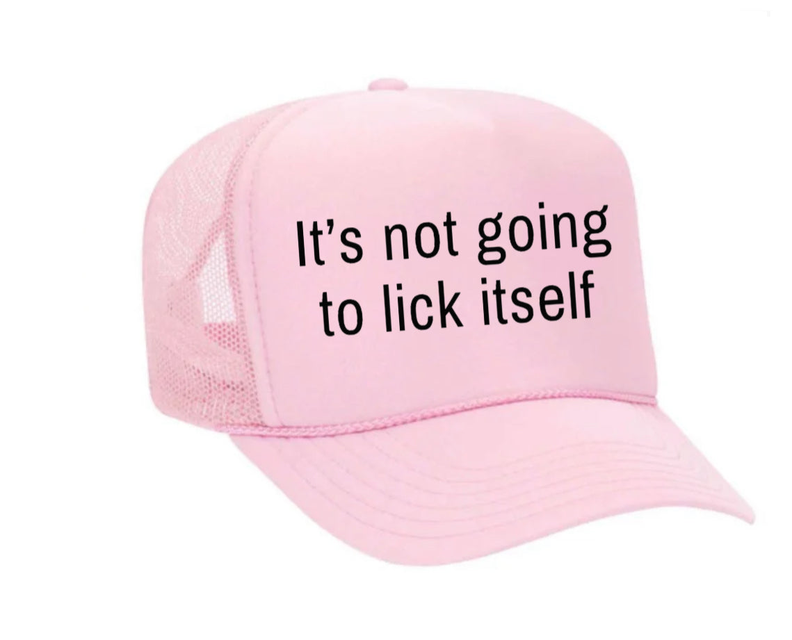 It’s Not Going To Lick Itself Trucker Hat Uncle Bekah’s Inappropriate Trucker Hats