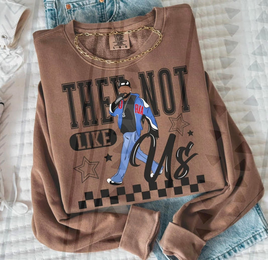 They Not like Us Graphic T-Shirt Gunpowder and Lace Boutique Nac