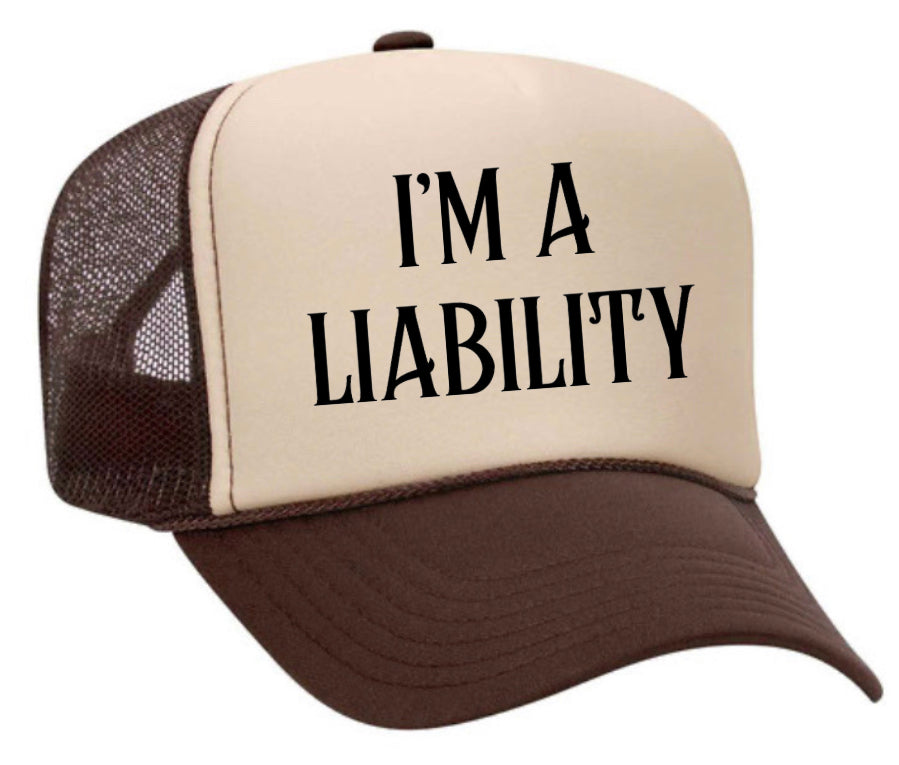 I’m A Liability Trucker Hat Uncle Bekah’s Inappropriate Trucker Hats
