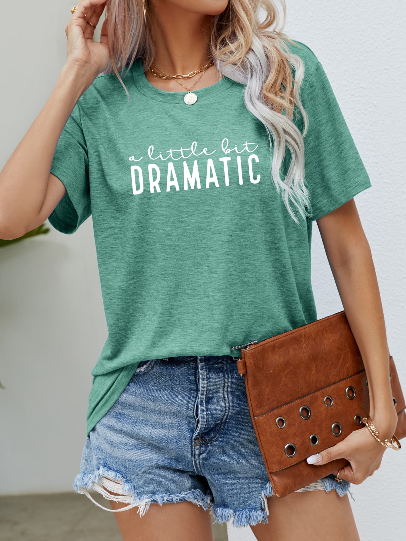 A LITTLE BIT DRAMATIC Graphic T-Shirt - Kittybear Krafts