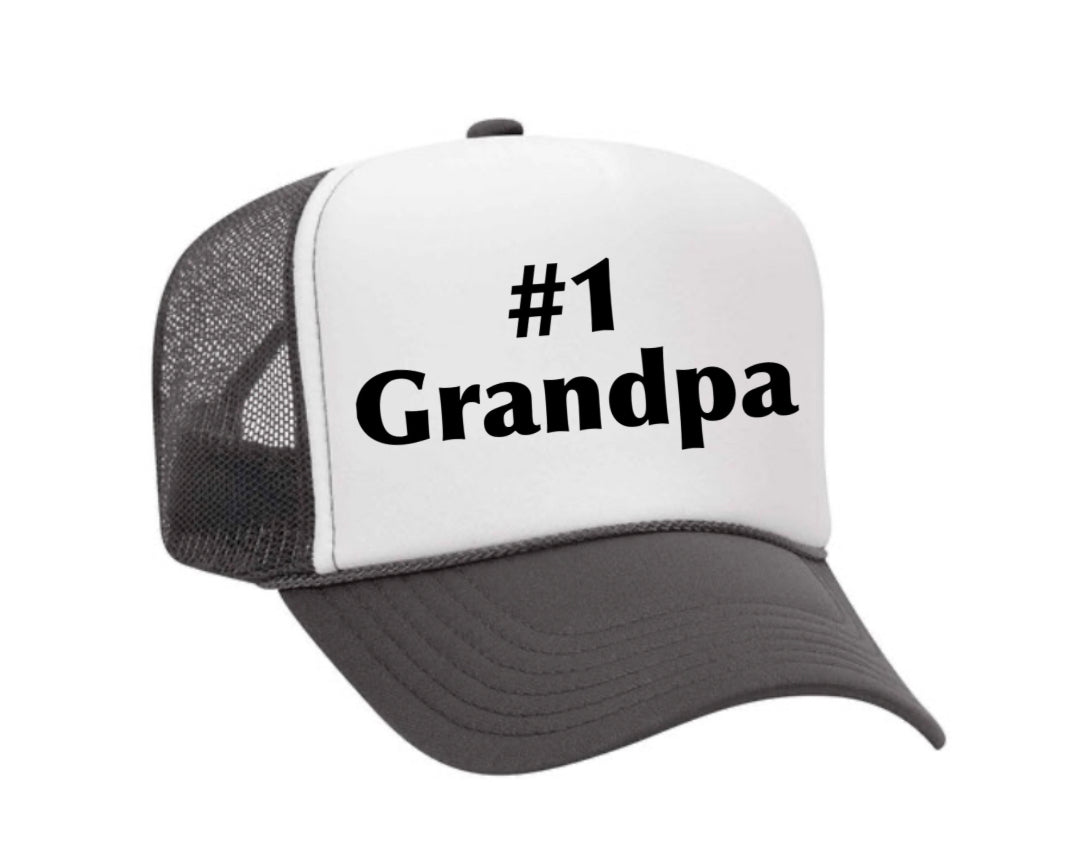 #1 Grandpa Trucker Hat Uncle Bekah’s Inappropriate Trucker Hats